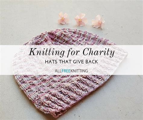 knitting hats for charity